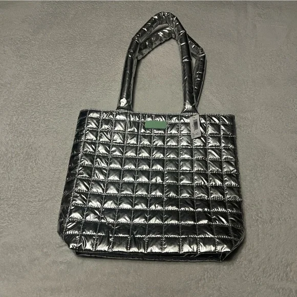 Clinique metallic puff tote bag - Picture 1 of 6